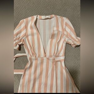 Privacy Please wrap mini dress